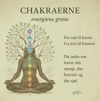 The chakras, the branches of energy. From root to crown. From earth to sky. Your inner tree carries your energy, your story and your soul.