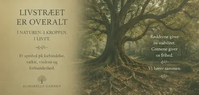 The Life Tree is everywhere. In nature. In the body. In life. The roots give us stability. The branches give us freedom. We belong together.